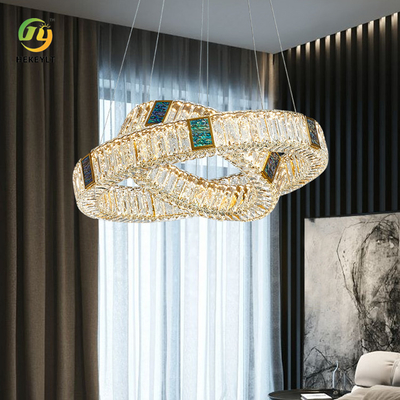 l'immaginazione di lusso 3500K ha condotto la decorazione di Crystal Pendant Light Hotel Home
