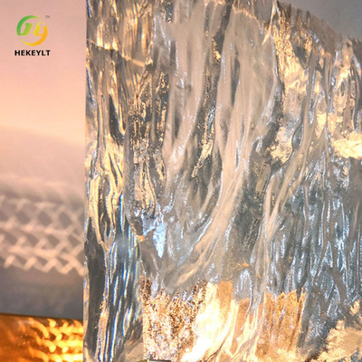 Cubetto di ghiaccio di Crystal Wall Lamp Nordic Bedroom della radura del metallo dell'oro decorativo
