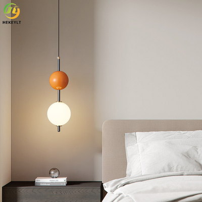 Linea semplice moderna luce di D12 X H38CM del pendente per il salone di studio della camera da letto del lato del letto