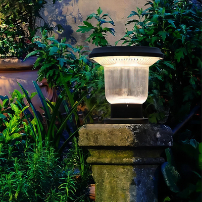 Testa di cilindro impermeabile solare Casa Villa Parete Giardino Luce Giardino Recinzione Luce