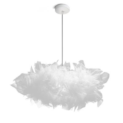 Moderno Nordico Creativo Filato Bianco LED lampadario Nuvola Bianca semplice Pendente Luce Per Camera Da Letto