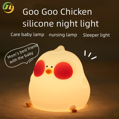 Camera da letto luce morbida lampada da letto lampada da tavolo lampada da tavolo porta telefono cellulare bambini pollo piccola luce notturna
