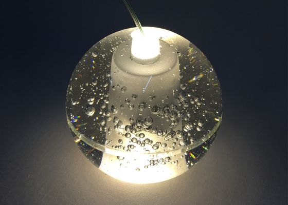 bolla domestica Crystal Ball Pendant Light della decorazione G4 LED 20cm/di 10cm