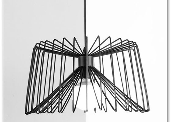 Luce moderna del pendente di retro del LED del blub del ferro del metallo del paralume stile d'annata dell'interno del magazzino