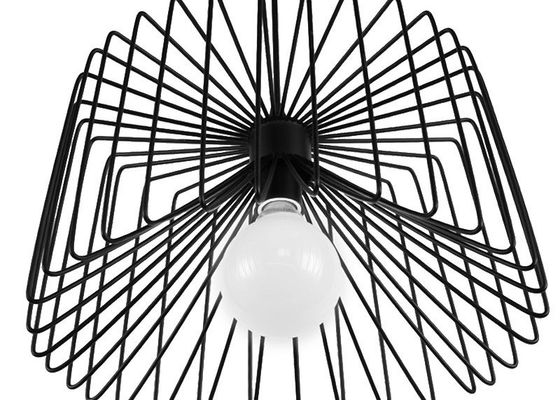 Luce moderna del pendente di retro del LED del blub del ferro del metallo del paralume stile d'annata dell'interno del magazzino