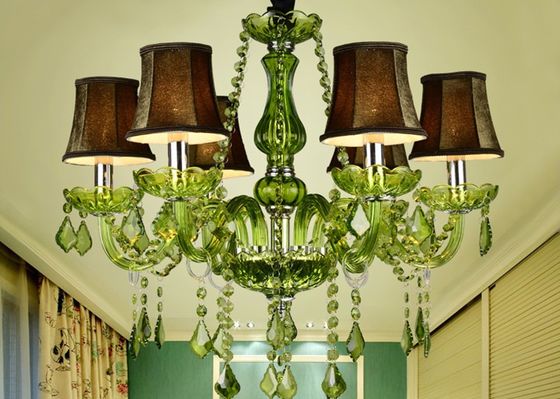 Candeliere sospeso di stile della candela di forma dell'albero di colore verde 40Watts