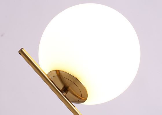 lampade di vetro di comodino di 60W Max Ball Lampshape Dia 18cm per la camera da letto