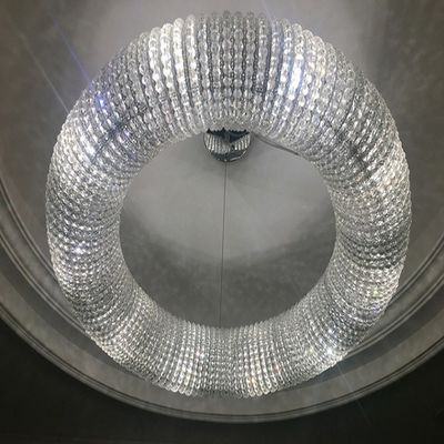 Decorazione di Crystal Modern Pendant Light Indoor della radura dell'OEM