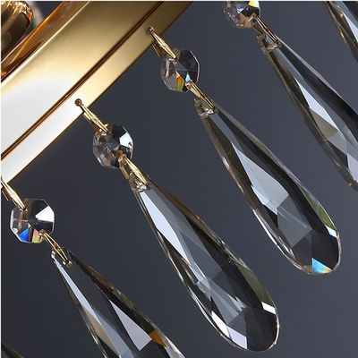 Luce moderna Crystal Chandeliers Iron Plating nordico del pendente E14*5