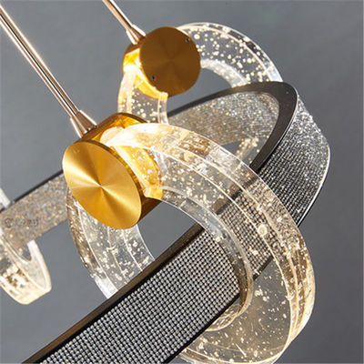 Hardware contemporaneo e luci nordici d'accensione dell'interno decorativi del pendente &amp; di Crystal Luxury Chandeliers moderne