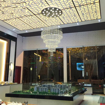 Nozze Crystal Pendant Light Fashionable di lusso RA80 degli hotel