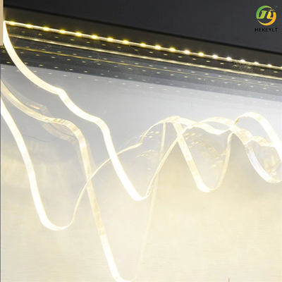 Nuovo ferro moderno cinese del nero del salone di stile + lampada da parete acrilica del LED