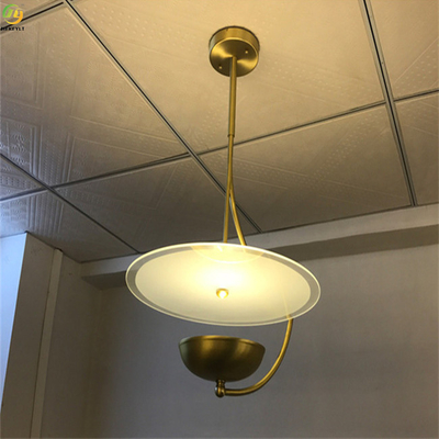 Luce nordica del pendente di applicazione di Art Gold LED della casa/hotel di Hardware+Acrylic