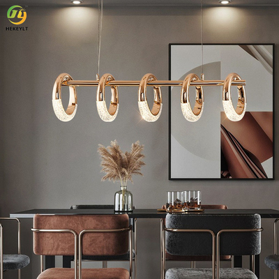 Usato per la luce nordica popolare domestica/sala d'esposizione/dell'hotel LED oro del pendente