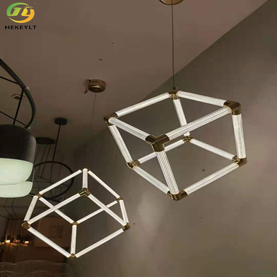 Usato per la luce domestica/sala d'esposizione/dell'hotel LED quadrato di Crystal Pendant