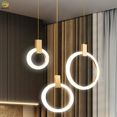 Luce nordica di legno del pendente del LED per l'hotel della sala d'esposizione dell'interno