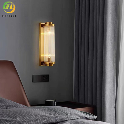 E14 luce moderna di cristallo della parete del metallo LED di lusso per residenziale