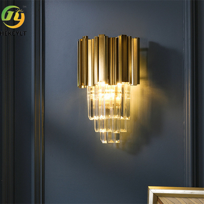 base moderna di lusso della lampadina di Crystal Metal Clear E14 della luce della parete di 5W LED
