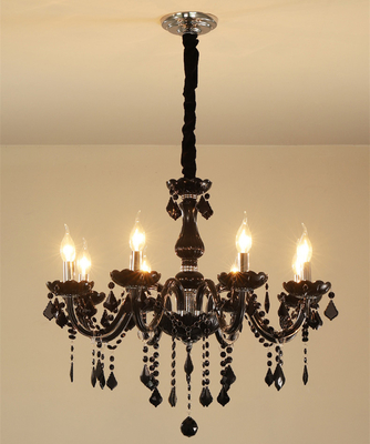 Progettazione della camera da letto LED E14 Crystal Candle Chandelier Luxury Classical del salone