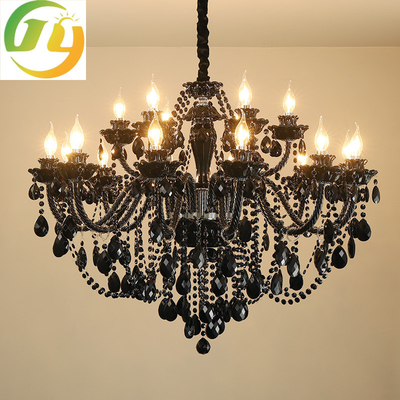 Il multiplo di lusso moderno mette a strati le luci Crystal Chandelier Hanging Lamp del pendente del soffitto