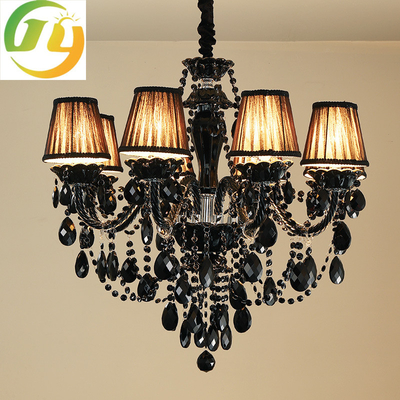 Il multiplo di lusso moderno mette a strati le luci Crystal Chandelier Hanging Lamp del pendente del soffitto