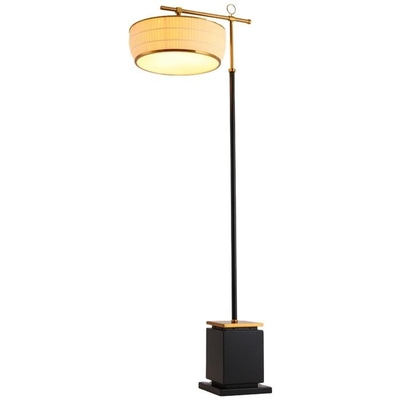mostra verticale Hall Bedroom Floor Lamp delle lampade del ferro LED del nero 40W