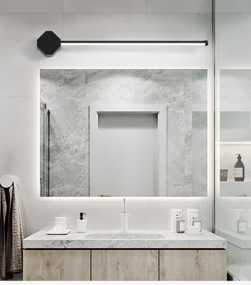 Vanità acrilica nordica moderna del bagno dell'hotel del LED che accende anti annebbiamento impermeabile