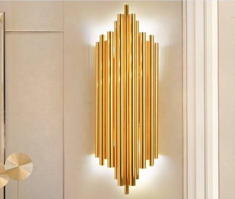 Illuminazione creativa della parete dell'hotel del corridoio della stanza di Art Metal Wall Lamp Living di personalità