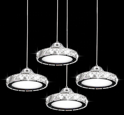 Plafoniere decorative domestiche Crystal Contemporary Chandelier interno