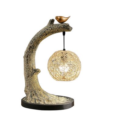 Decorazione cinese creativa della lampada da comodino della camera da letto del salone nuova retro