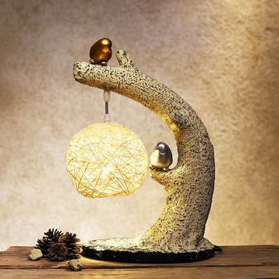 Decorazione cinese creativa della lampada da comodino della camera da letto del salone nuova retro