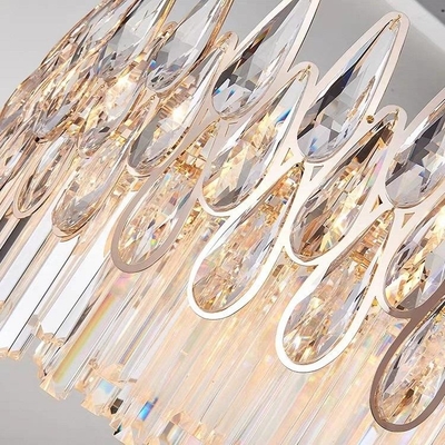 Candeliere d'annata di lusso delle lampade di Crystal Home Lighting Indoor Decoration