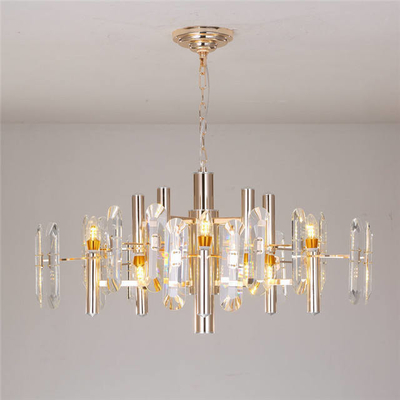 Pendente del LED che accende Crystal Chandelier di lusso 600 x 370mm 800 x 450mm