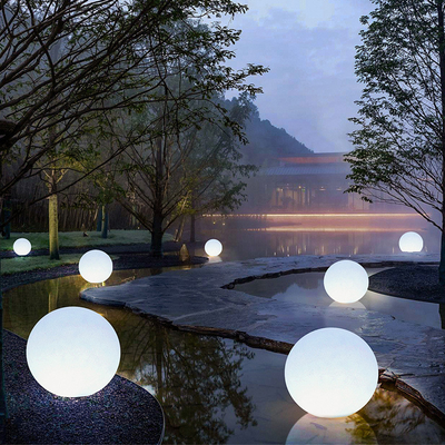 Luci sferiche solari principali delle luci all'aperto per il giardino del cortile del paesaggio