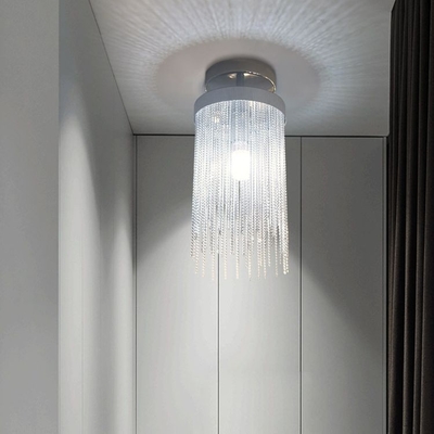 Nordico Moderno Aluminio LED Tassels Sala da pranzo Pendente candelabri Decorazione della cucina