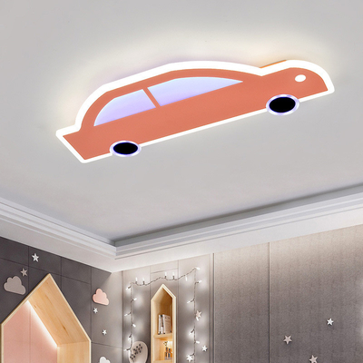 Disegni animati Protezione oculare LED Modellazione auto Luce soffitto Dimming RGB senza gradini Luce per la camera da letto per bambini