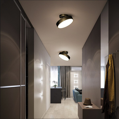 JYLIGHTING Copper Nordic camera da letto soffitto luce moderna semplice LED portico corridoio luce