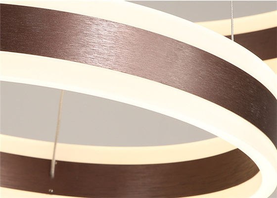 Paralume 100cm Ring Light For Restaurant moderno minimalista di Brown