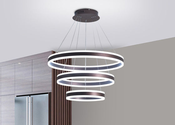 Paralume 100cm Ring Light For Restaurant moderno minimalista di Brown