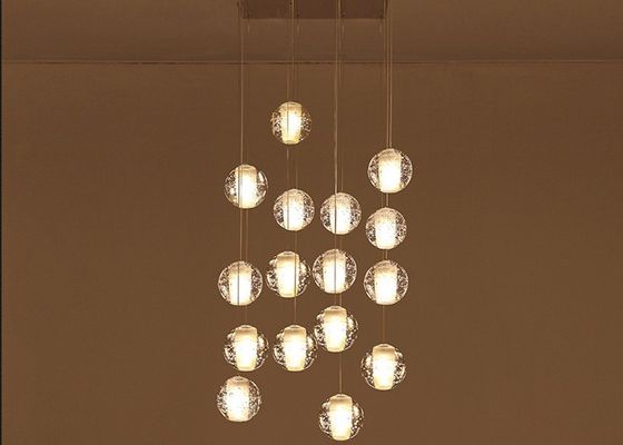 bolla domestica Crystal Ball Pendant Light della decorazione G4 LED 20cm/di 10cm