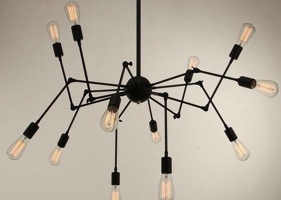 Luce moderna regolabile del pendente del retro oggetto d'antiquariato d'annata nordico DIY E27 Art Spider del sottotetto di Mordern