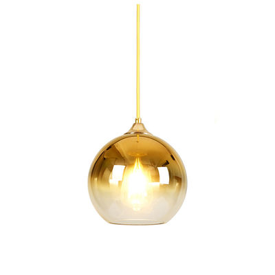 Lampada di pendente moderna di D30CM Rose Gold Nordic Style Glass