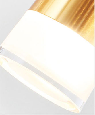 220v ha condotto la scala della luce del pendente di Chips Water Drop Metal Glass