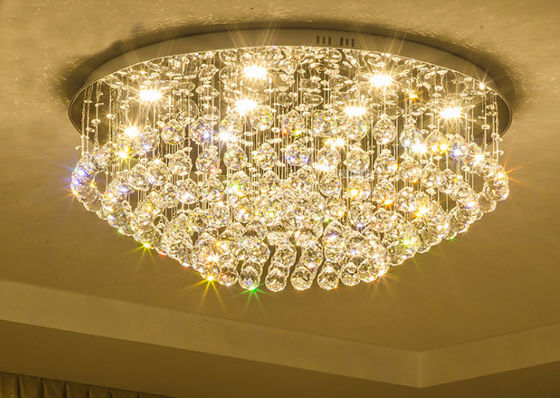 Giro operato moderno chiaro Crystal Led Ceiling Light Gu 10 dell'interno