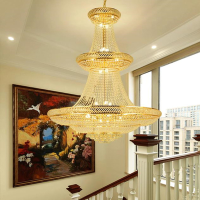 Diametro postmoderno dorato 1000mm del candeliere del ristorante decorativo