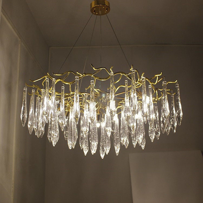 Salone di lusso Crystal Chandelier Dia moderno 600mm SAA