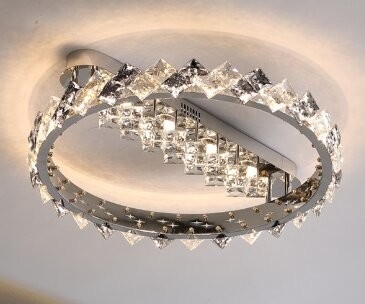 Stile moderno di Crystal Body della bella di nozze della decorazione plafoniera di lusso di progettazione LED
