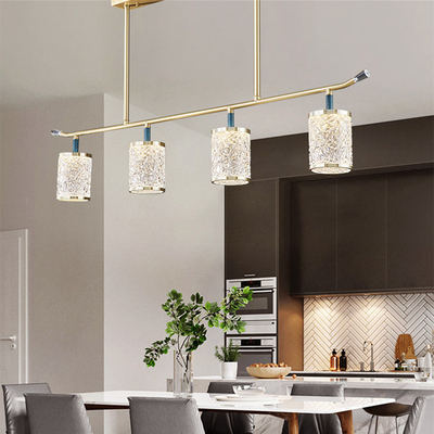 Stile moderno di Crystal Hanging Pendant Lights Indoor di progettazione nordica artistica
